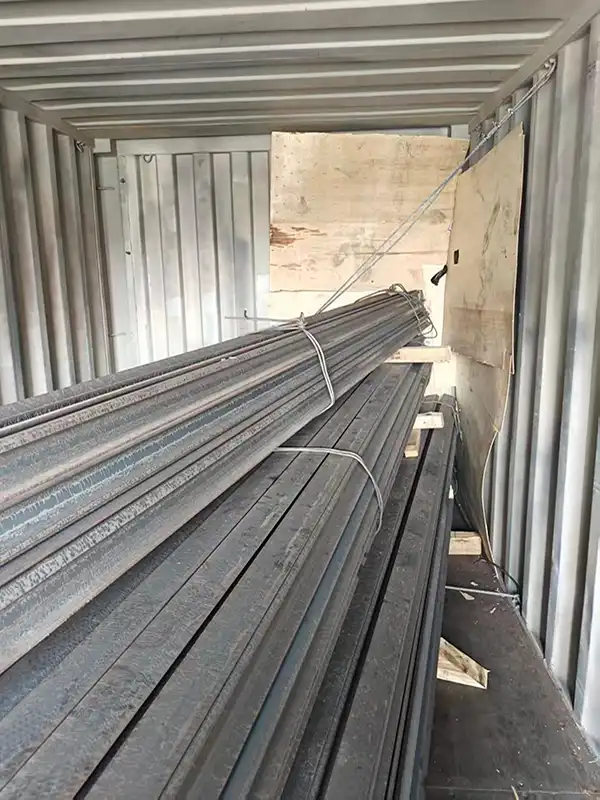 12kg rail in 20ft container