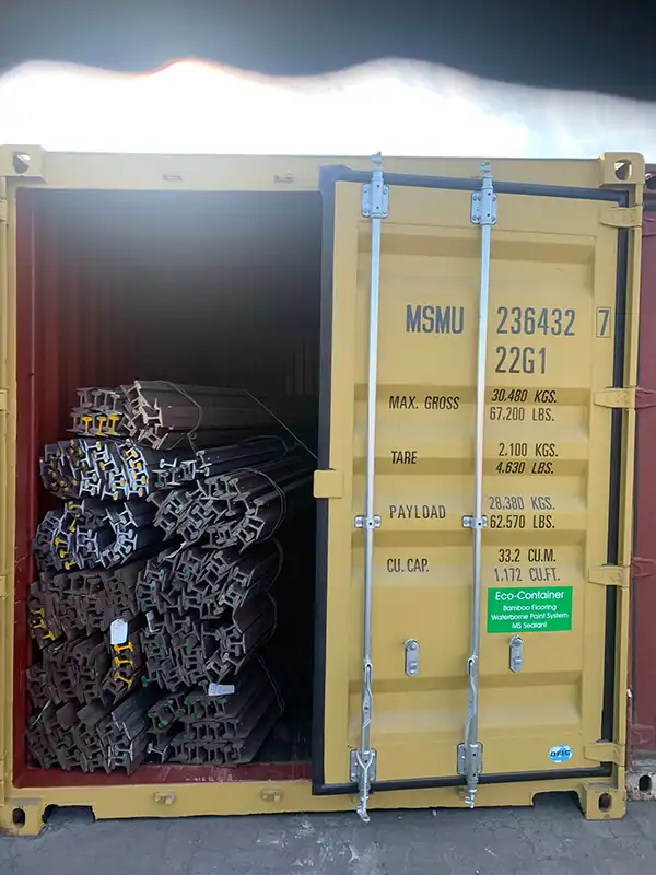 12kg rails ready to Bolivia