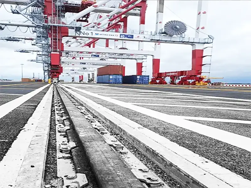 port-crane-short-rail-repair