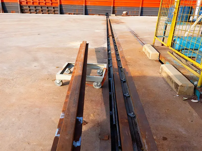 A100 Rail Installation
