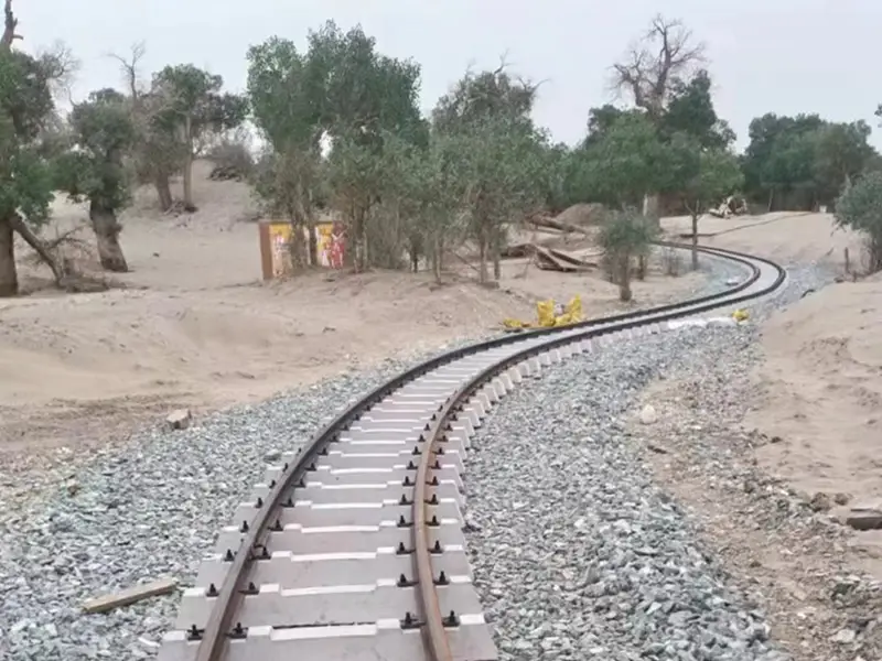 scenic light rail track system