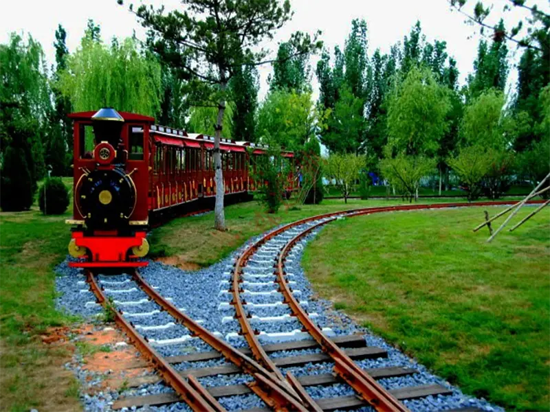 scenic light rail track