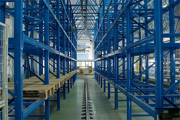 stacker crane rails for warehouse