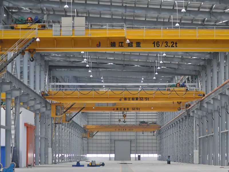 steel rails in plants