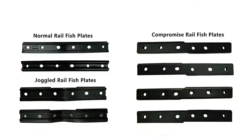joggled rail fish plates