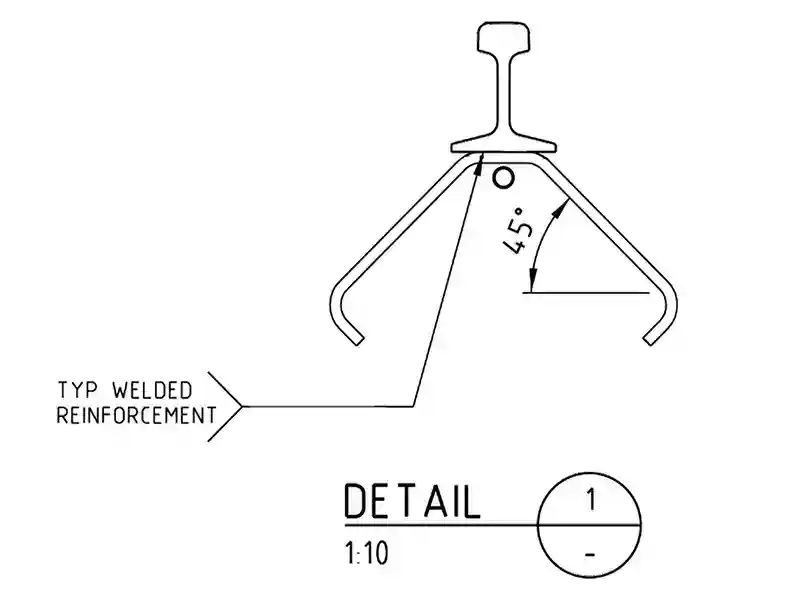Customized welding bracket