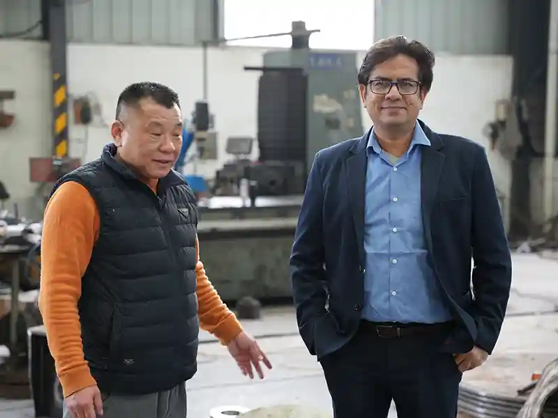 Indian Client Visit Our Plant