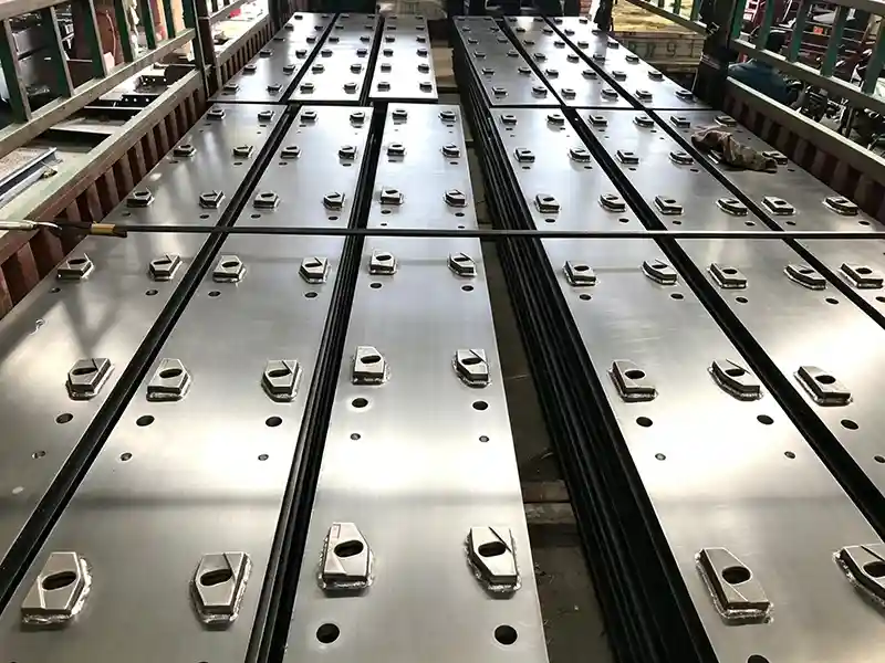 long type steel soleplate