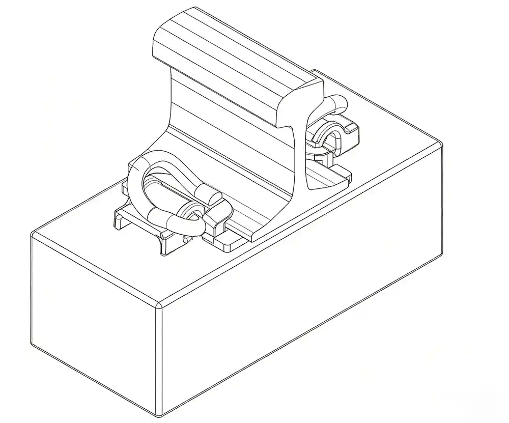 railway fastener system