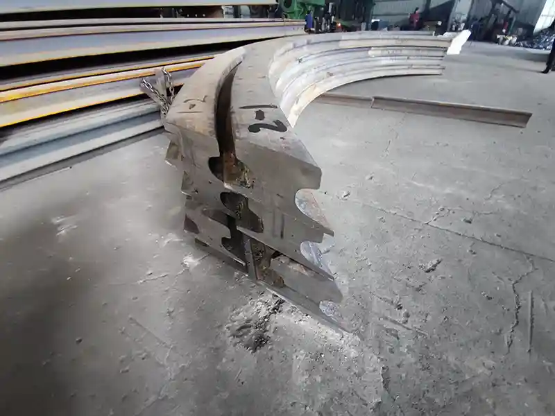 Curved Rail Processing