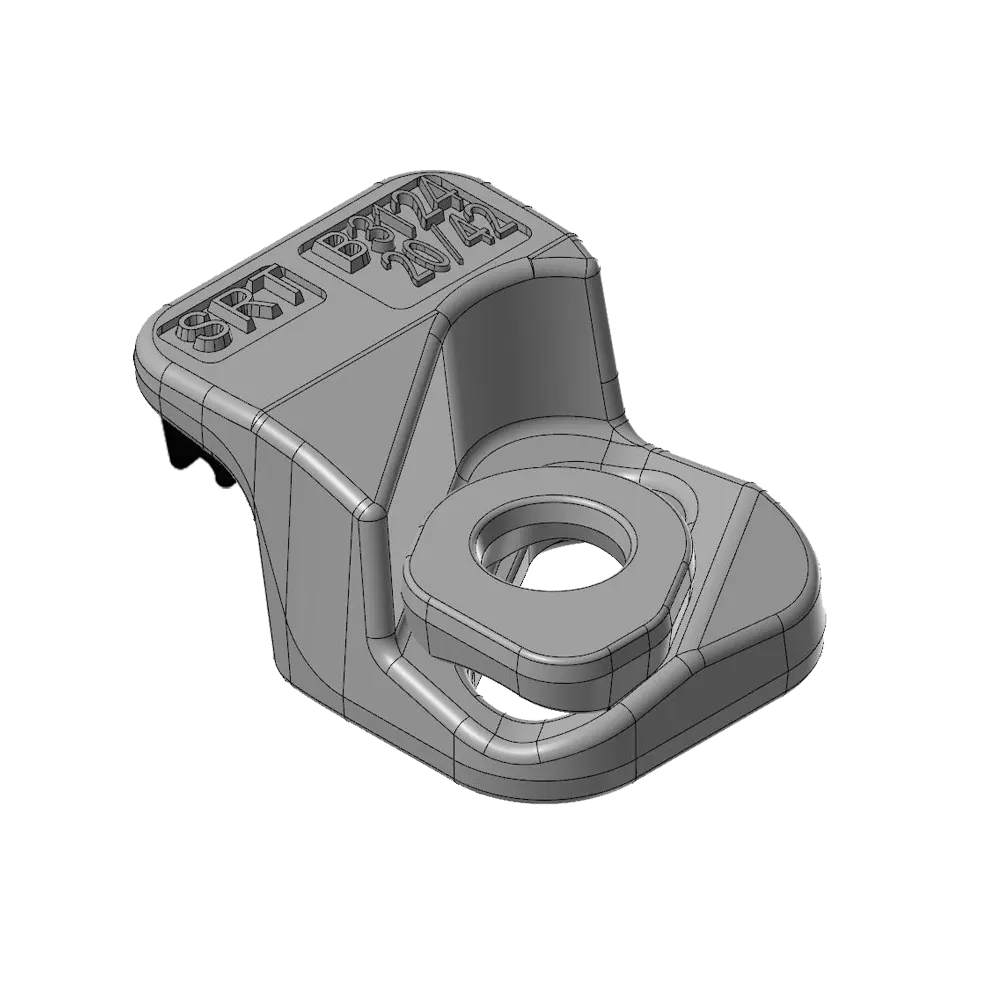 3124 rail fixing clip