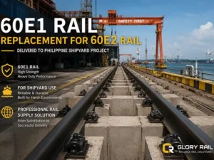 60E1 Rail Replacement for 60E2 Rail