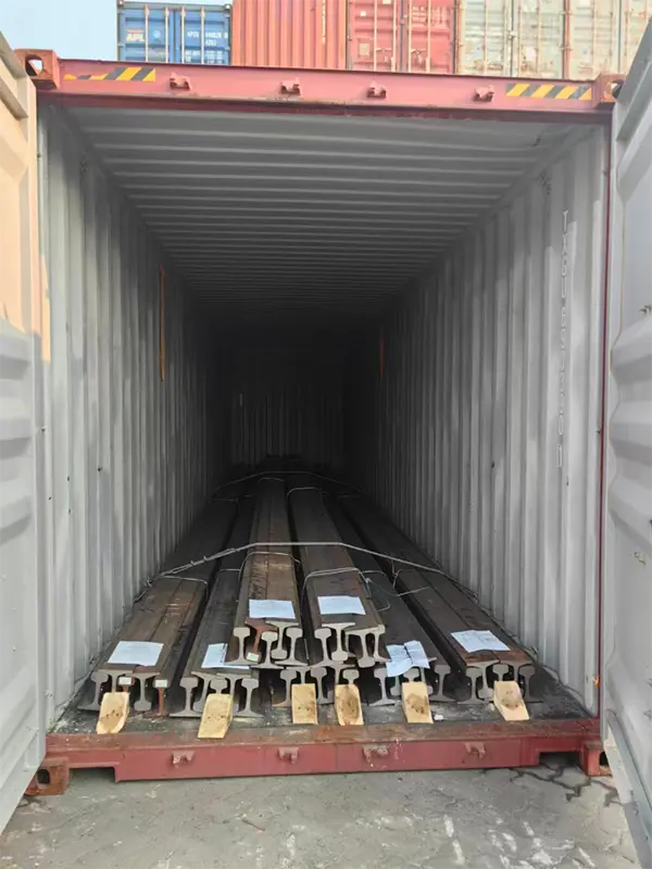 60E1 rail ready for shipment to Manila North Harbor