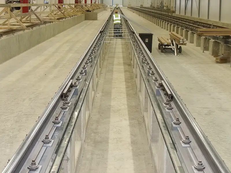 A100 Rail for Heavy Manufacturing