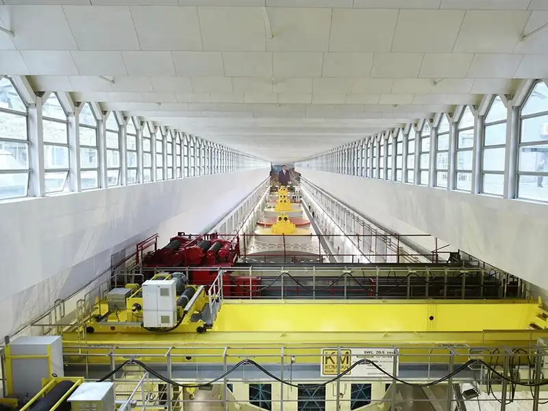 A120 crane rails for heavy-duty plants