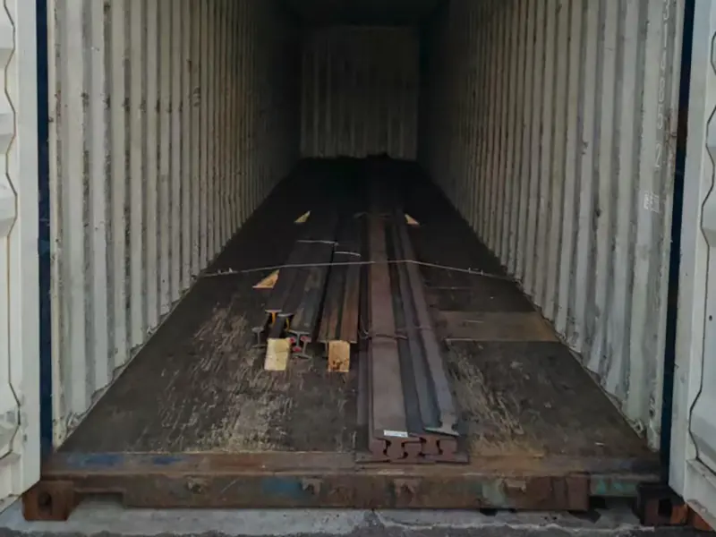 A65 rail & 30kg rail & 22kg rail for Waste Treatment Plant