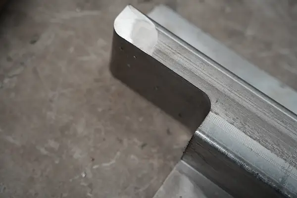 A75 short rails-end detail