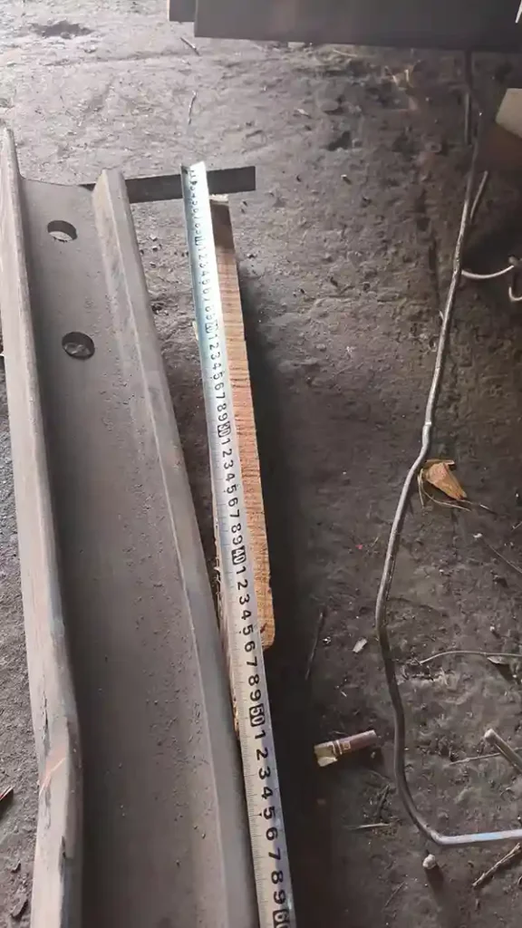 ASCE60 Crane Rail Vertical Bending