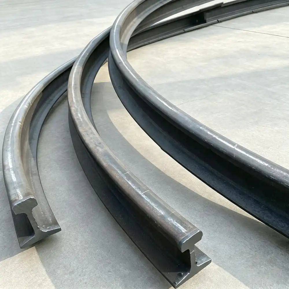 Custom curved rails