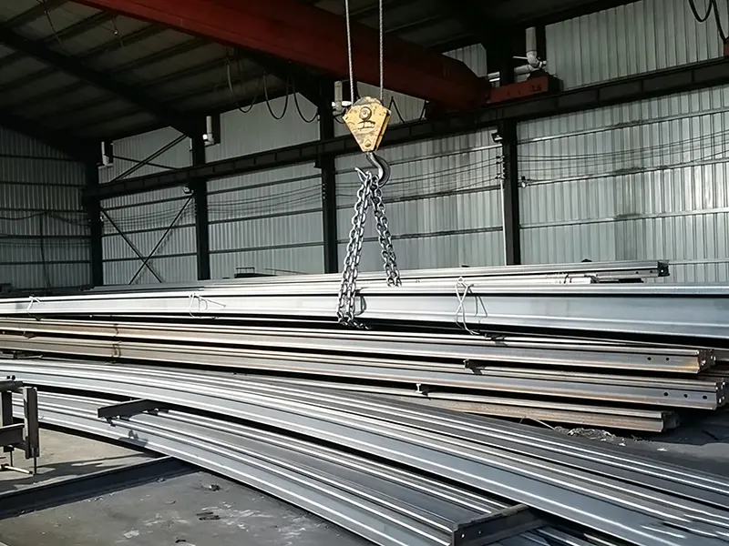 Customized GB50KG Crane Rail for Belarus Project