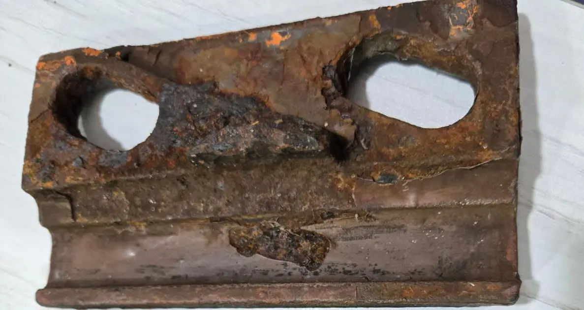 Existing Y3 rail clamp used in Indonesia crane rail system