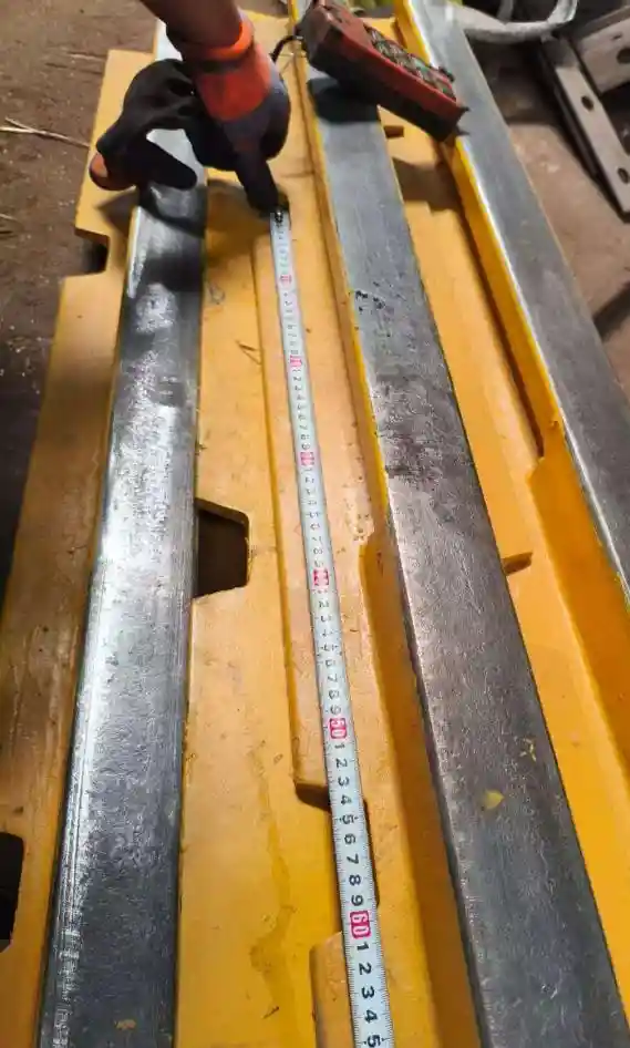 Measuring A65 Short Rail Segment