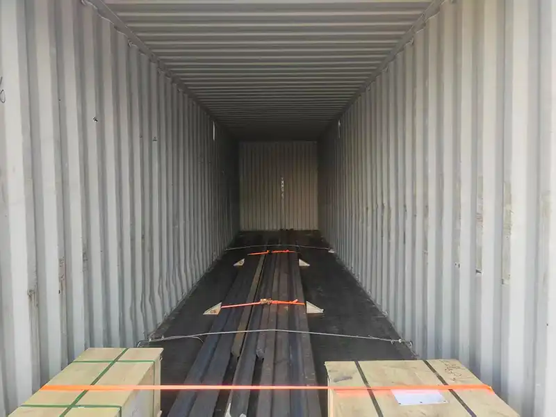 QU70 Crane Rail Shipment from Tianjin to Ashdod