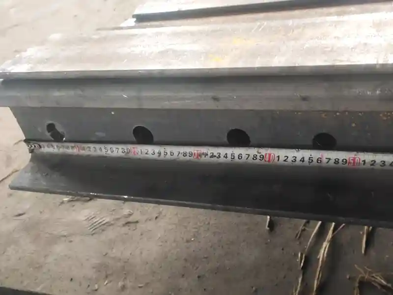 Rail Web Drilling