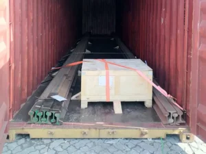 S49 rail system shipment to Dammam