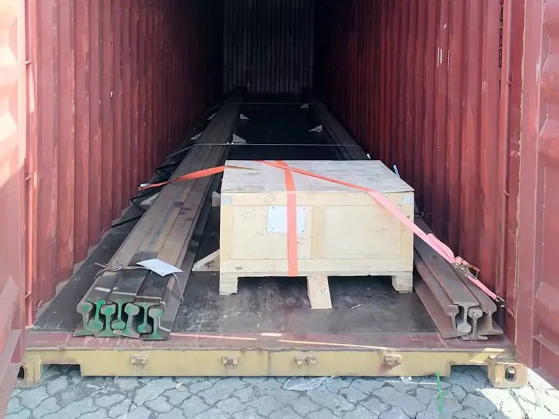S49 rail system shipment to Dammam