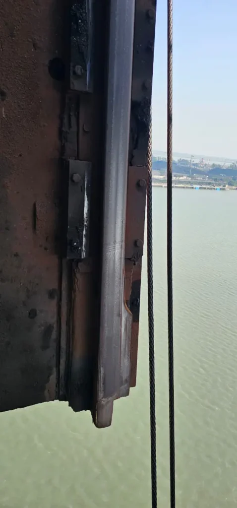 Severe Rail Head Wear on an STS Crane Short Rail