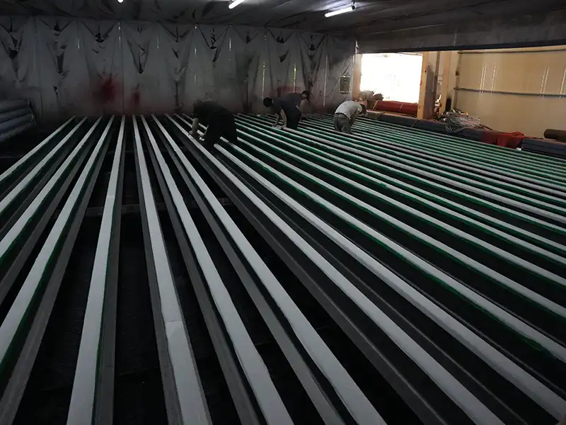 Tread Protection Paper Application