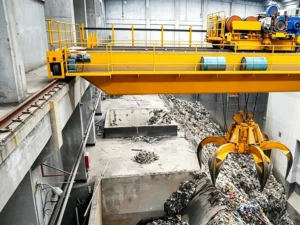 Waste Treatment Plant Crane Rail System