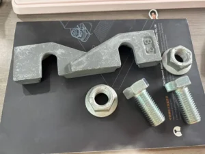 Y3 rail clamp replacement for 43kg rail