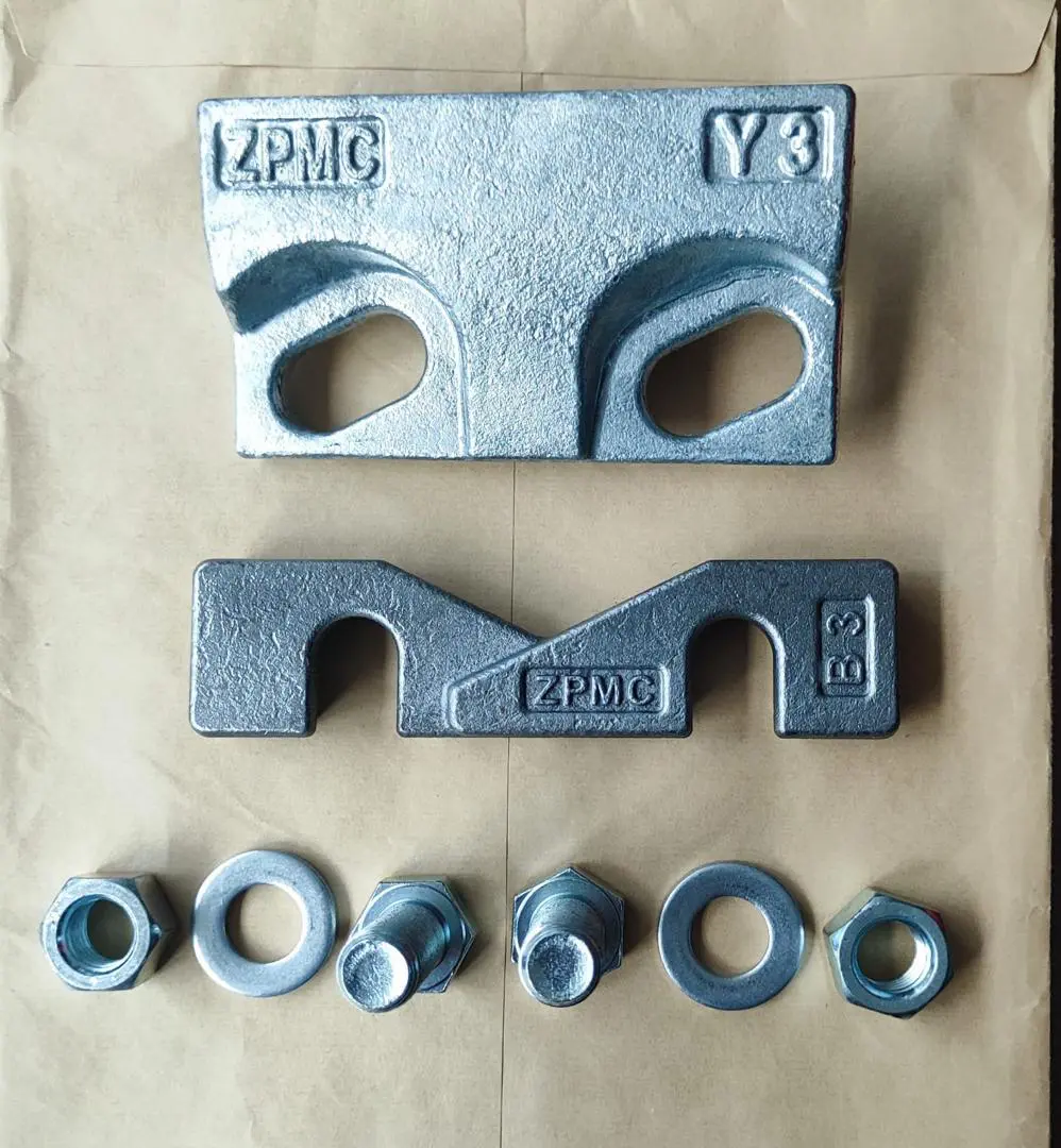 Y3 rail clamp sample set received by Indonesia customer