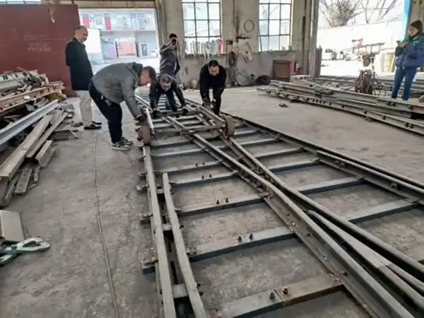 completed-eco-park-tourist-train-turnout-product-display-in-factory