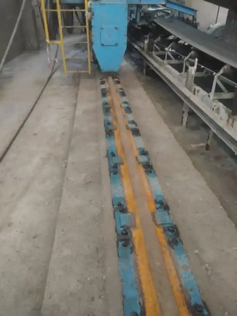 the customer’s rusted old rail system