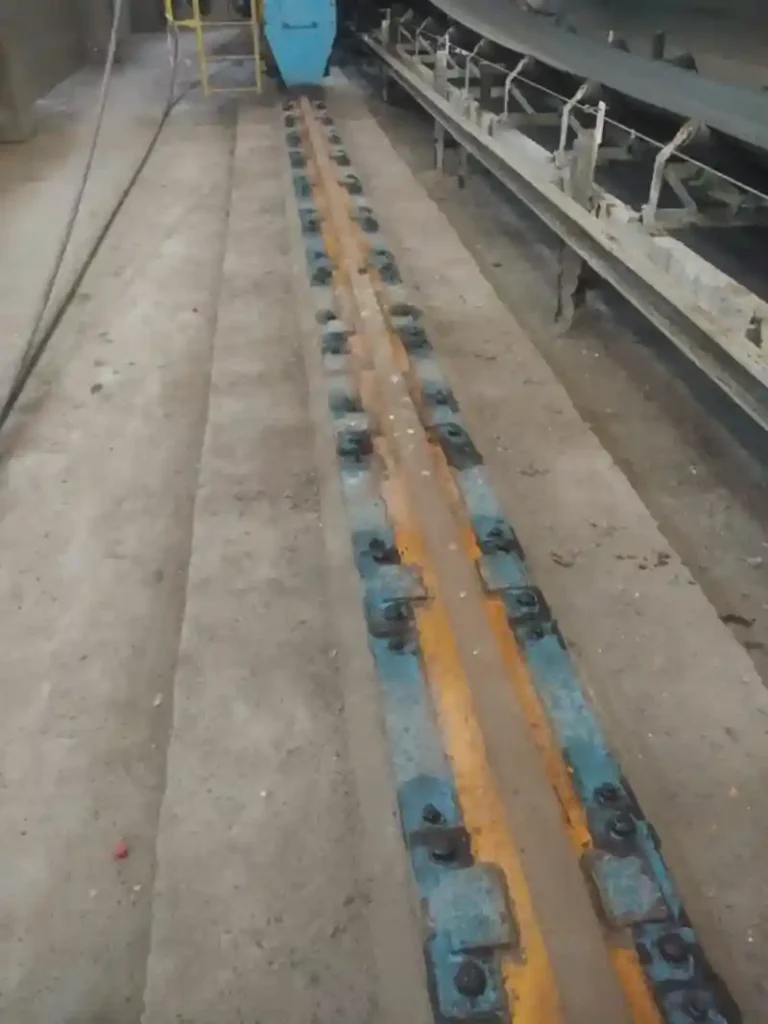the customer’s rusted old track